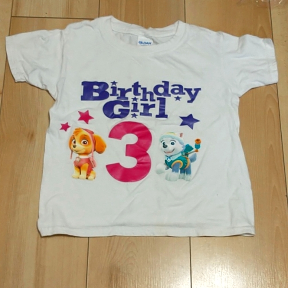 Birthday girl paw patrol